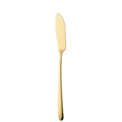 [BQ122180] Sola - Vismes Ibiza 18/0 goud PVD (22,8 cm, 12 stuks)