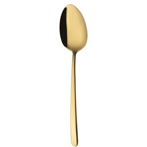 [BQ122182] Sola - Serveerlepel Ibiza 18/0 goud PVD (24,1 cm)