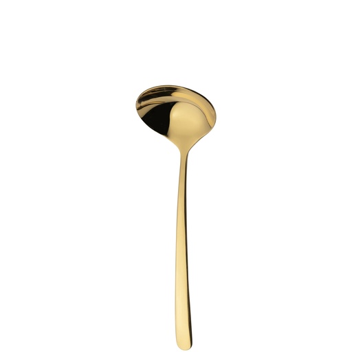 [BQ122186] Sola - Sauslepel Ibiza 18/0 goud PVD (18,5 cm)