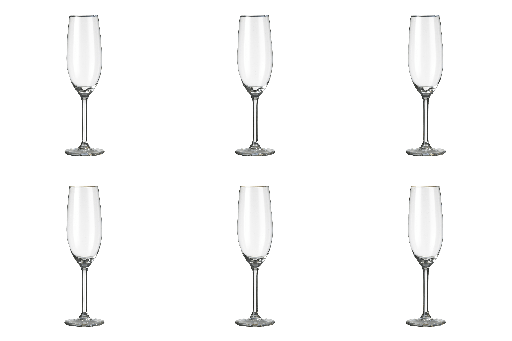 [BQ100012] Royal Leerdam - Champagneflûte Esprit (21 cl, 6 stuks)