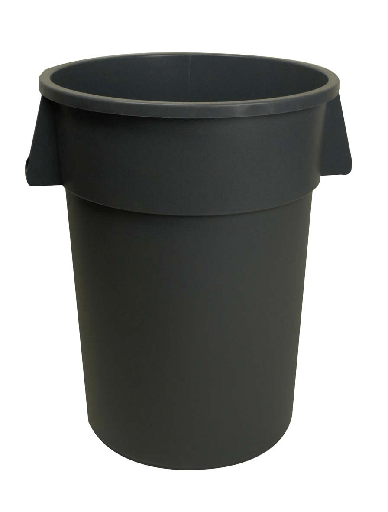 [W507497] Afvalbak Bronco 57 x 70.5 cm 121 l Polyethyleen Grijs