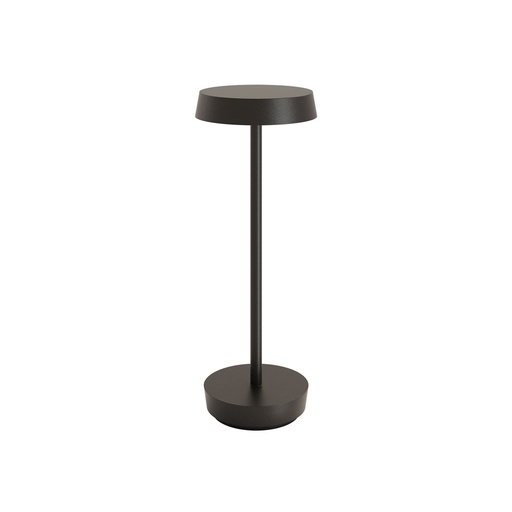 [BQ126585] Duni - LED-lamp oplaadbaar Nour 2.0 metaal zwart (31,5 x Ø 10,5 cm, 1 stuk)