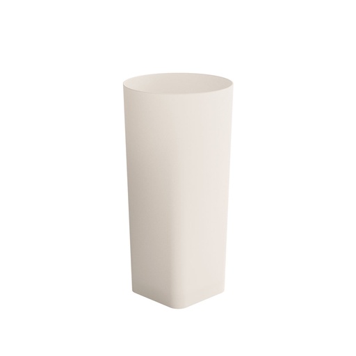 [BQ126640] Duni - Lichthouder Miro siliconen wit (7,9 x 14,8 cm, 6 stuks)