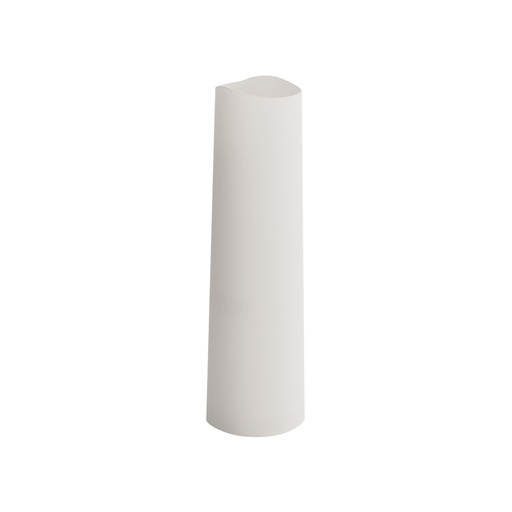 [BQ126643] Duni - Lichthouder Arlo siliconen wit (4,8 x 16,6 cm, 6 stuks)