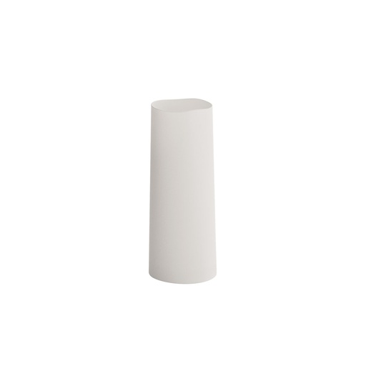 [BQ126644] Duni - Lichthouder Arlo siliconen wit (4,8 x 12 cm, 6 stuks)