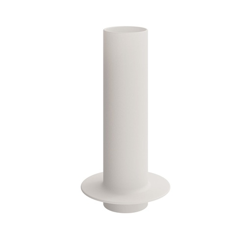 [BQ126645] Duni - Lichthouder Nelo siliconen wit (9,2 x 18 cm, 6 stuks)