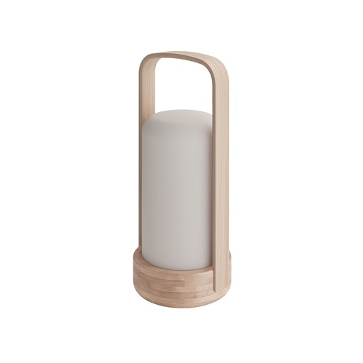 [BQ126647] Duni - Lichthouder Lumi eikenhout (9,2 x 22,1 cm, 6 stuks)