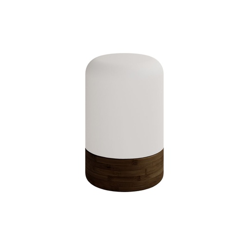 [BQ126650] Duni - Lichthouder Sombra walnotenhout (7,6 x 12,1 cm, 6 stuks)