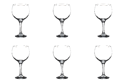 [BQ100099] Gin tonicglas Bistro 63 cl (6 stuks)