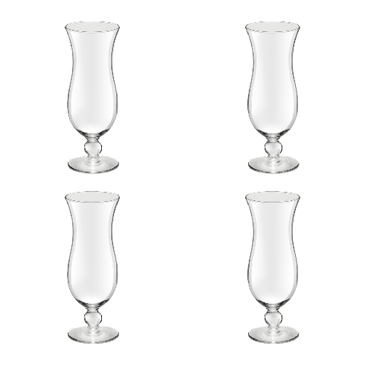 [BQ100120] Cocktailglas Cocktail 828016 (44 cl, 4 stuks)