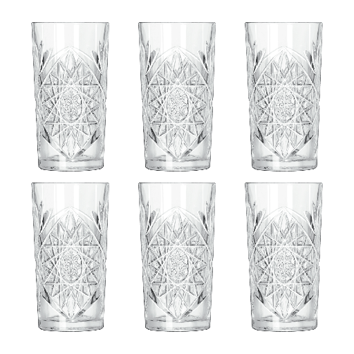 [BQ100151] Hobstar Longdrinkglas 47 cl 6 stuks